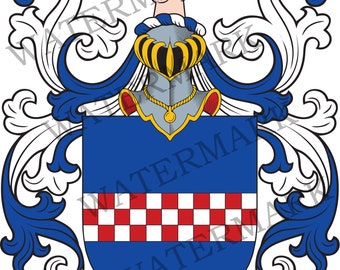 Boyd Family Crest - Digital Download - Boyd Coat of Arms JPG File - Heraldry, Genealogy, Ancestry, Surnames, Shields