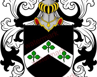 Davis Family Crest - Digital Download - Davis Coat of Arms JPG File - Heraldry, Genealogy, Ancestry, Surnames, Shields