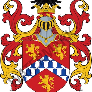 Weißes Familienwappen - Digitaler Download - Weißes Wappen JPG Datei - Wappen, Wappen, Wappen, Familiennamen, Wappen