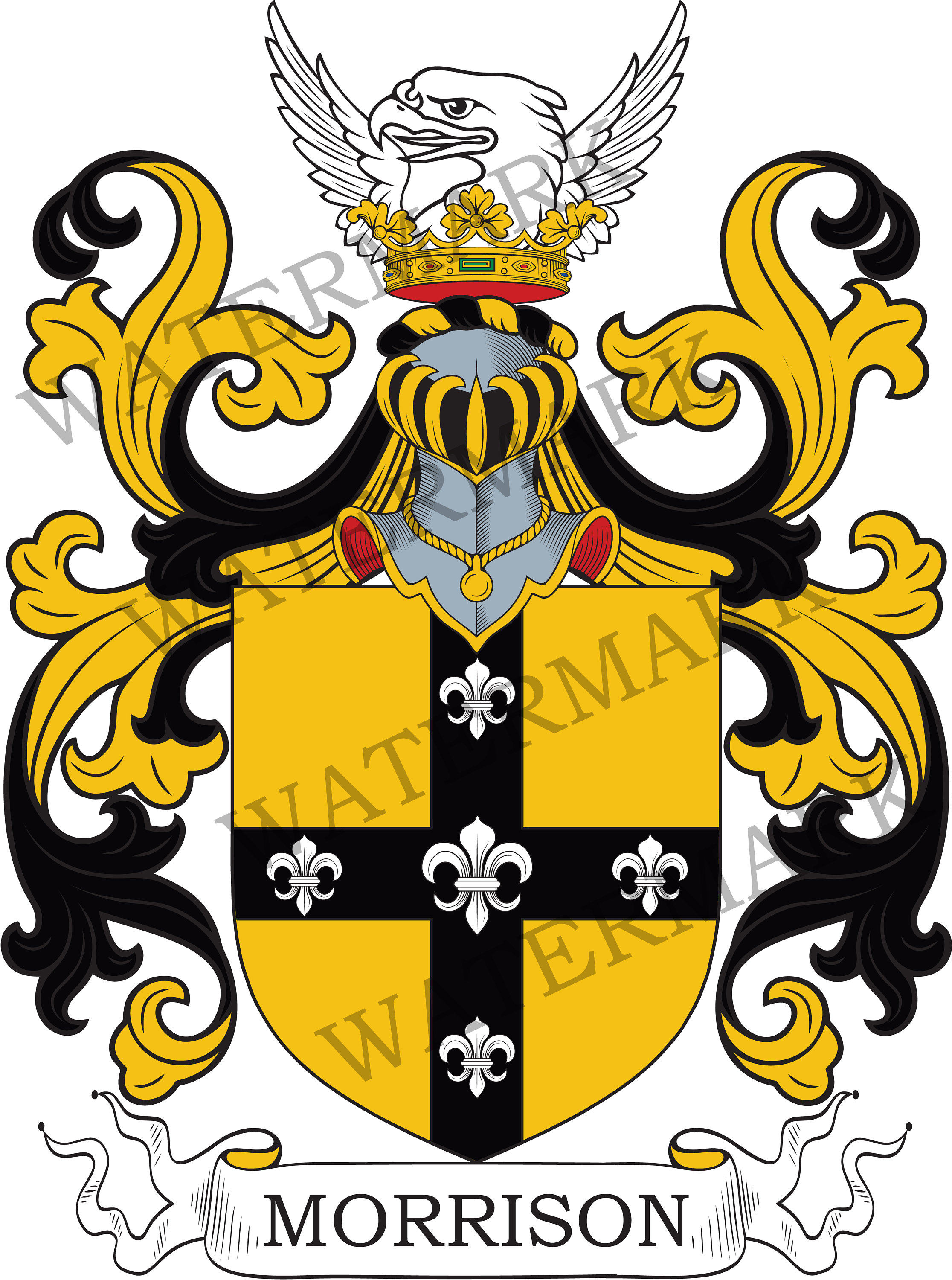 Morrison Family Crest (scotland) - Digital Download - Morrison