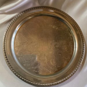 Leonard Silver Tray - Etsy