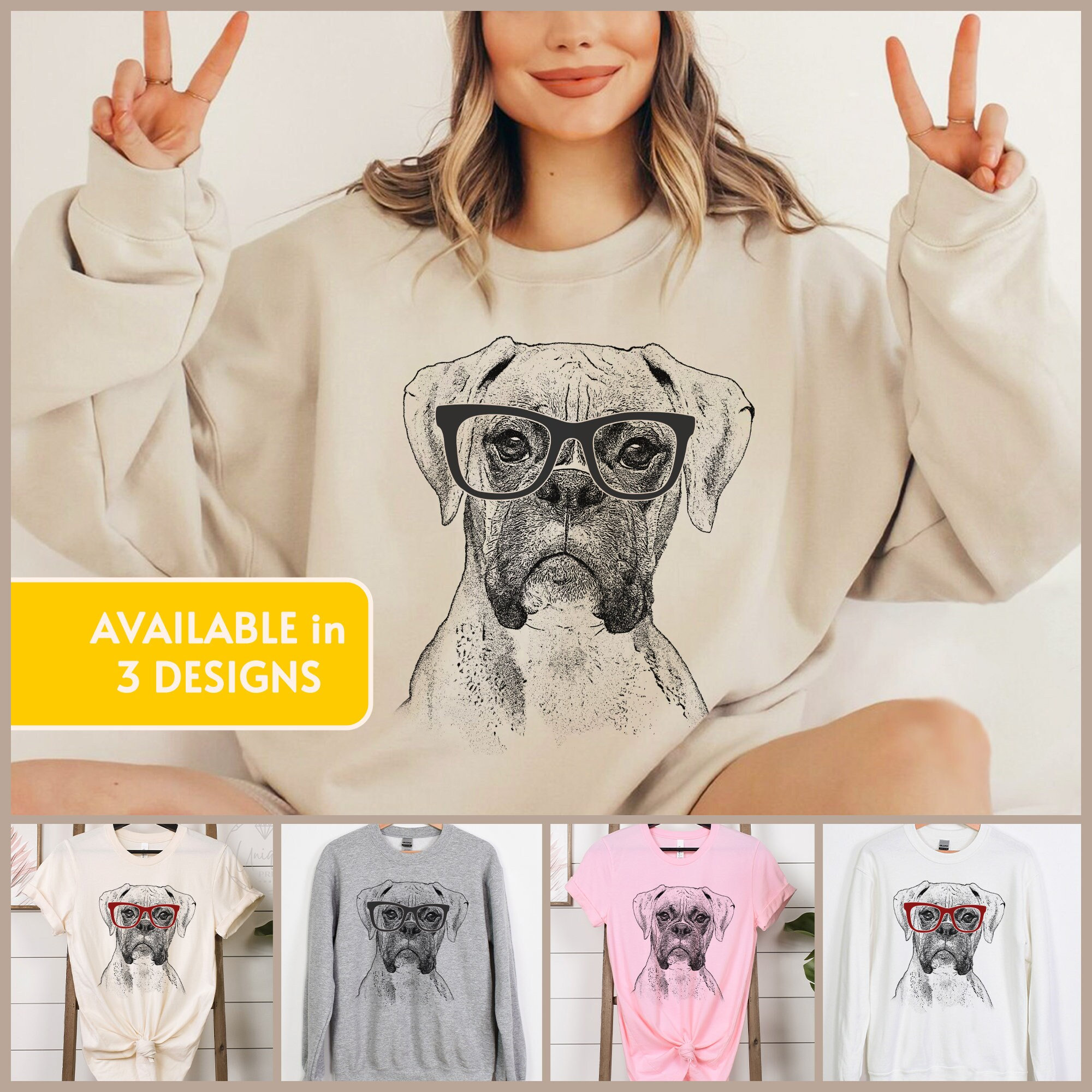 White Dog Shirt - Etsy | T-Shirts