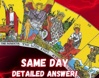 TAROT READING | full in depth reading | same day answers | live tarot reading | accurate tarot reading
