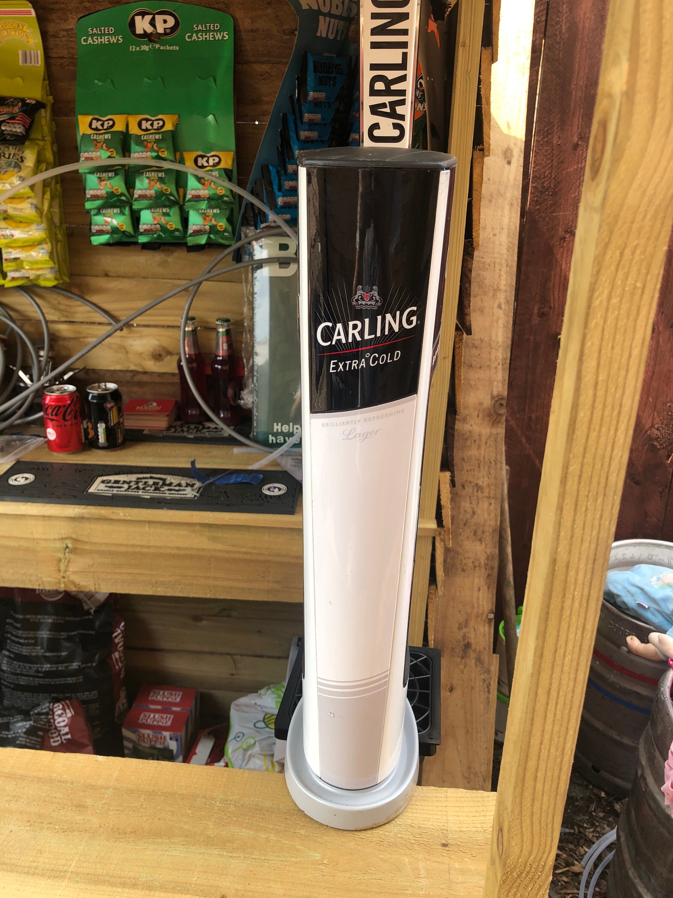 outdoor beer pump