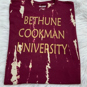 Bethune Cookman, BBC, BCC wildcats, Bethune cookman t shirt, black colleges paraphernalia, black colleges, t shirts
