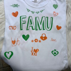 Florida A & M, FAMU, Black University, HBCU, Black Greek, Rattler Nation, t shirts, tee shirts