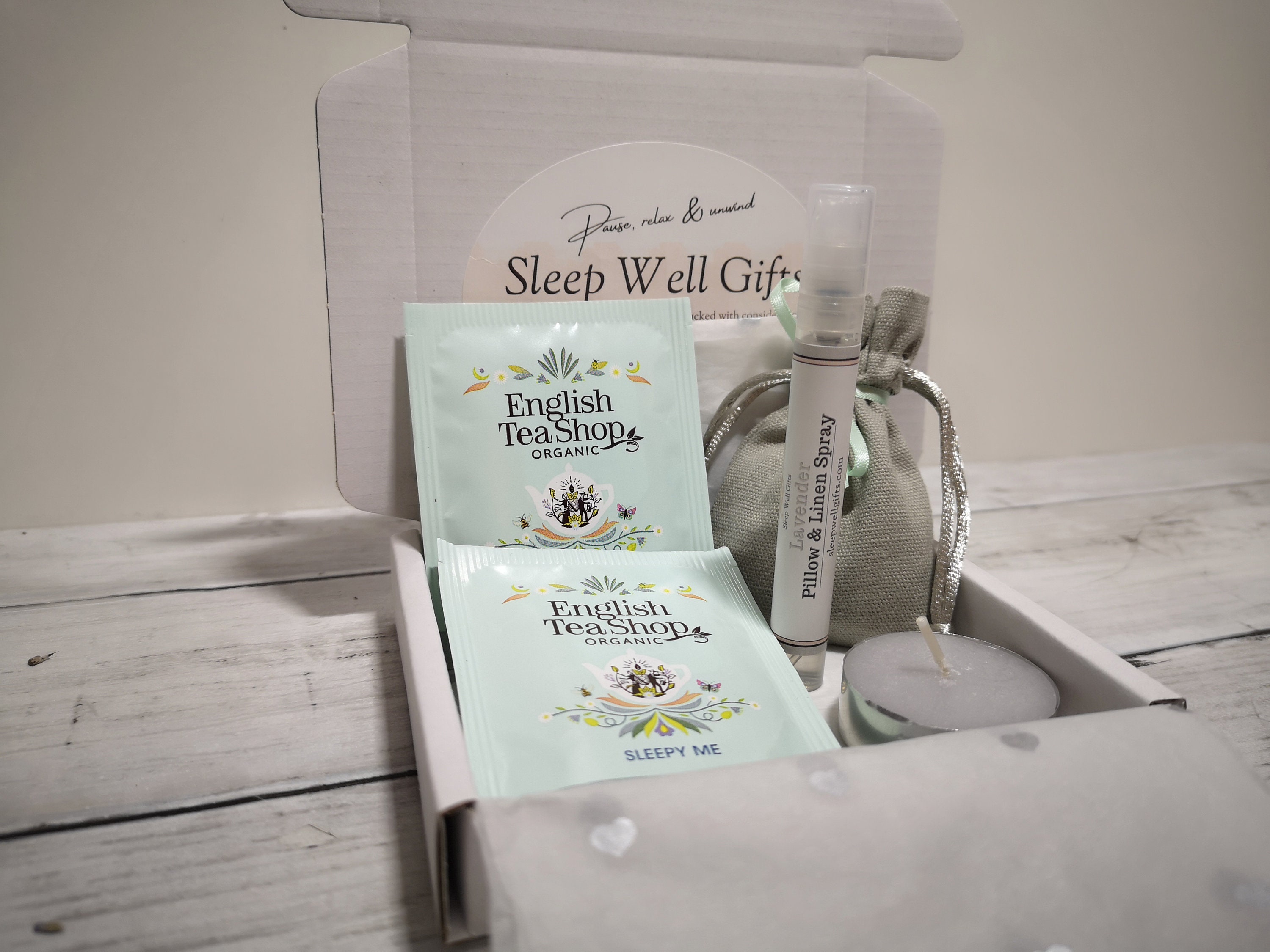 Sleep Well Gift Box /sleep Tea Gift /relaxation Pamper Gift Etsy UK