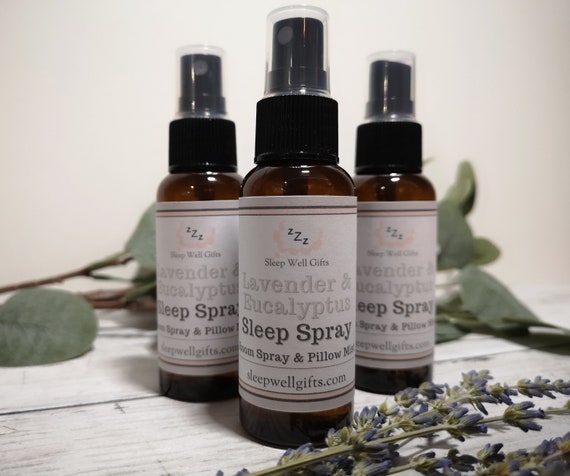 Lavender & Eucalyptus Sleep Spray, Room Fragrance, Pillow Mist