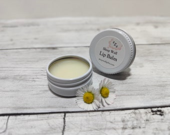 Chamomile Lip Balm with Shea Butter 10ml / moisturising / natural organic ingredients / essential oil/soothing