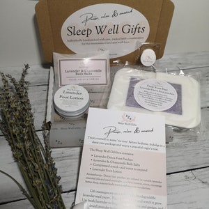 Treat Your Feet Detox Gift Box /relaxation foot pamper /wellbeing letterbox gift /Tired Feet /foot care spa gift box