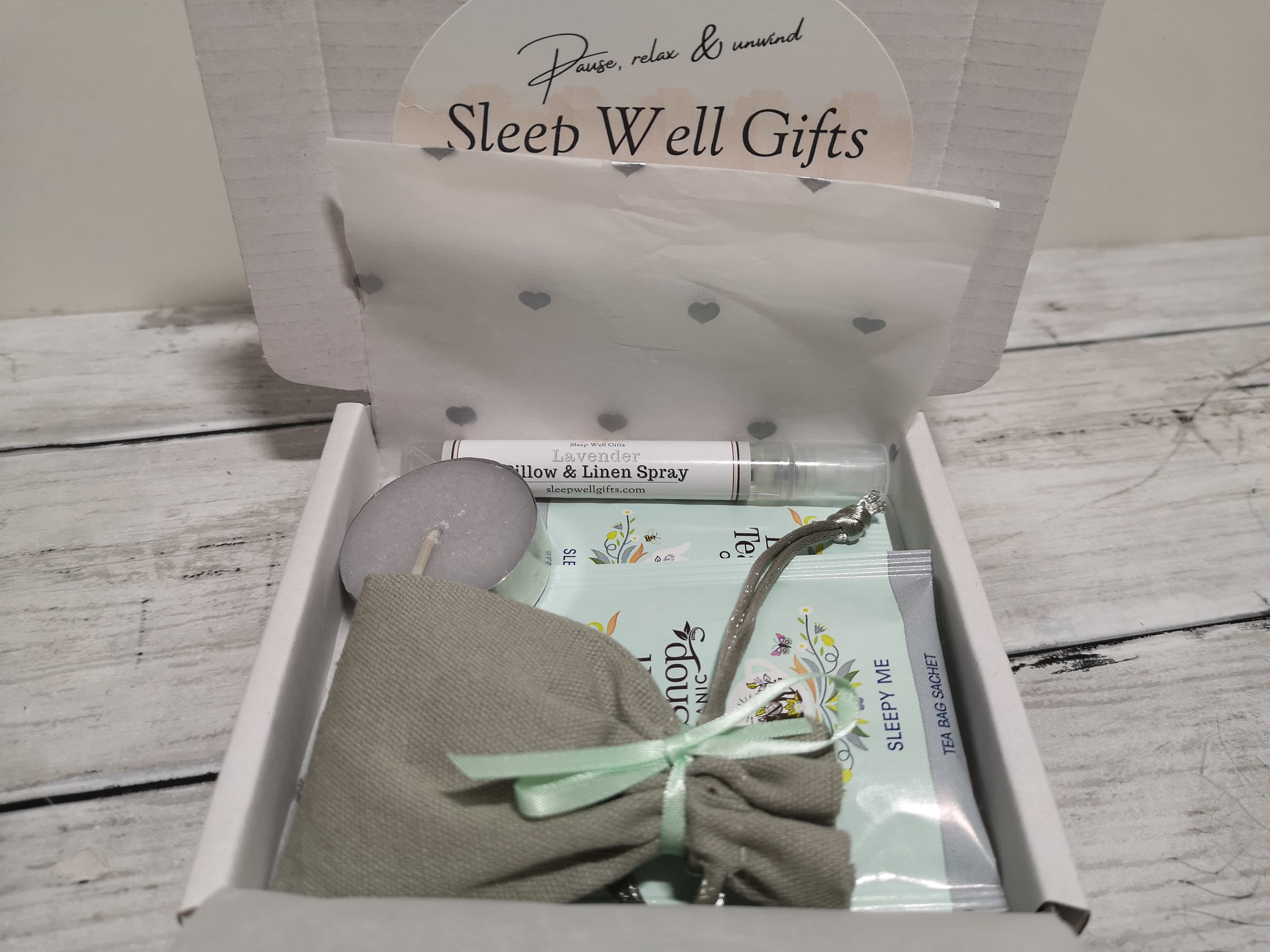 Sleep Well Gift Box /sleep Tea Gift /relaxation Pamper Gift Etsy UK