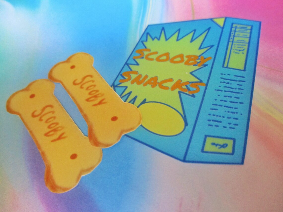 Scooby Snacks / 3 PC SET / 1 Scooby Snacks Box & 2 Scooby Etsy