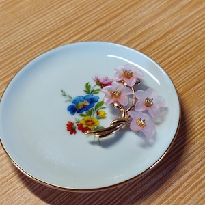 Small Trinket Dish, Ring Dish Holder, Vintage Jewelry Tray, Small porcelain Dish