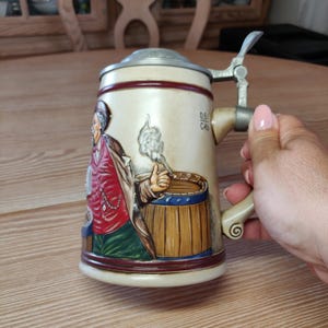 Collectable beer stein from Germany Oktoberfest Gift Godfather gift