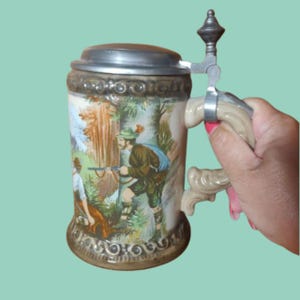 Collectible German beer stein