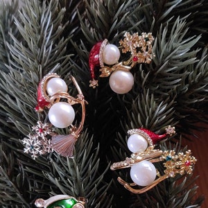 Large Christmas Pin Etsy UK