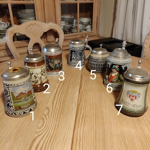 Beer stein German Gerz