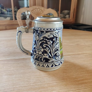 German Beer Stein Gerz Unique Gift for man