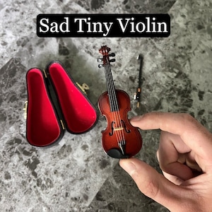 Funny “Sad Tiny Violin” Surprise Gift | Gag Gift, Funny Birthday Gift | For People who Complain Too Much, Spongebob Parody, Spongebob Gift