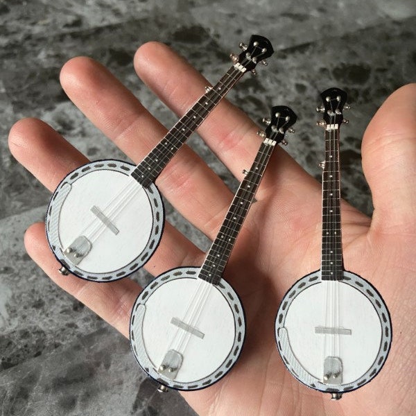 Mini Banjo for Country or Folk Music Lovers! (Pack of 3)