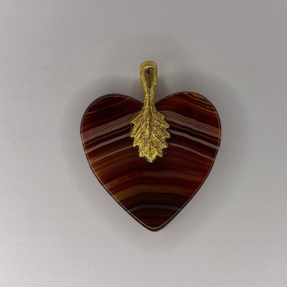 Agate Stone Pendant with Bails - image 9