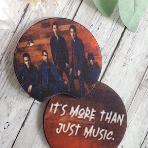 NKOTB Car Coasters, More Than Just Music, New Kids on the Block Coasters, Blockhead Gift, Boys in the Band, BH4Life, Nkotb