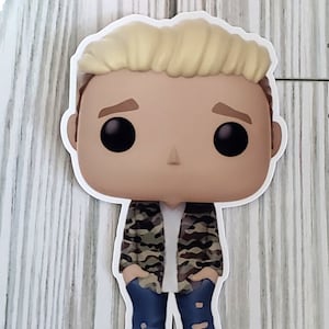 Justin Bieber Fun Doll Sticker, Bieber Sticker, Justin Bieber Doll Sticker, Justin Bieber Fan, Bieber Fan Gift