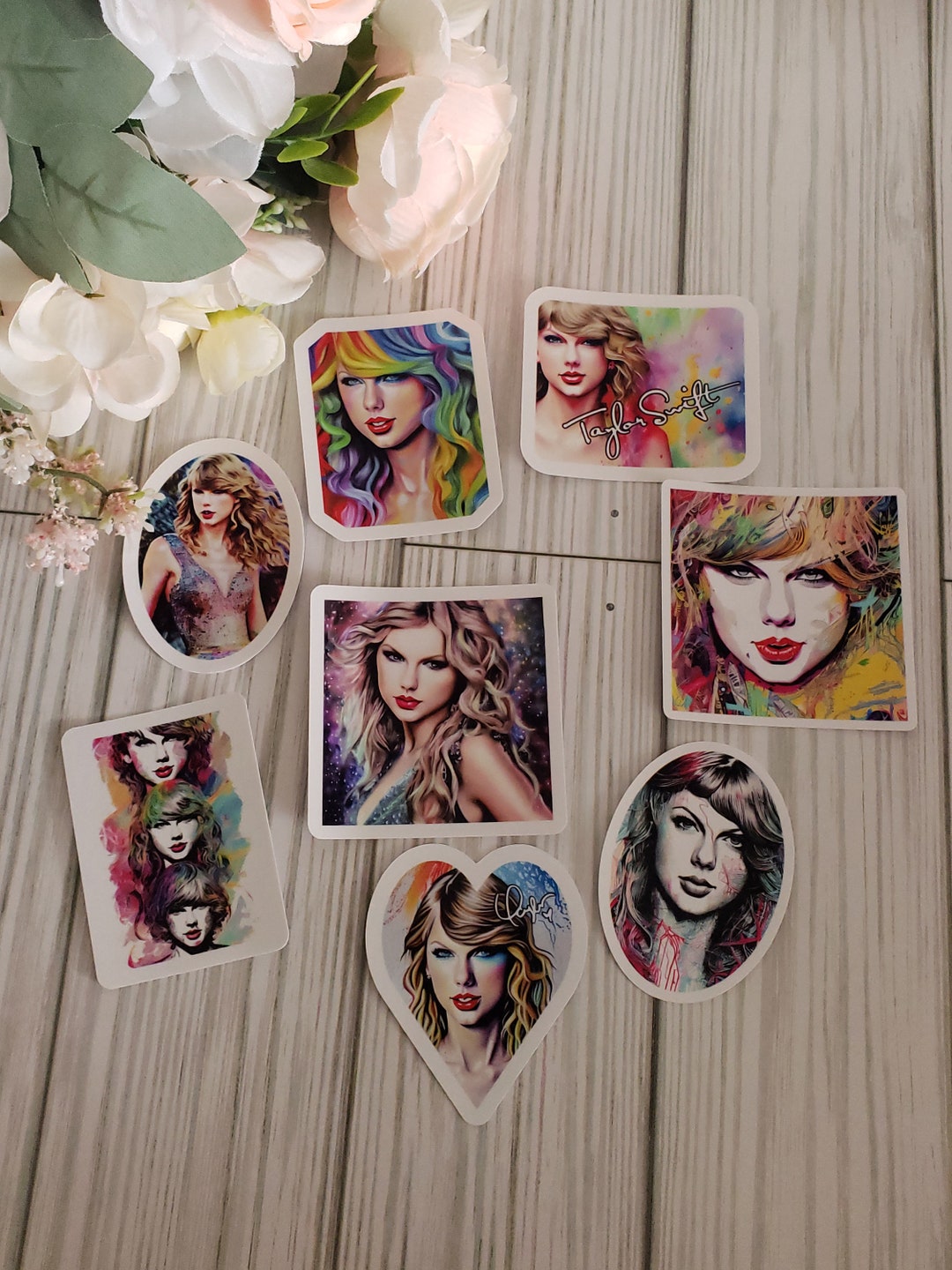 Swifty Sticker Taylor Swift Colorful Graphics Sticker Bundle, Taylor Sticker Bundle ...