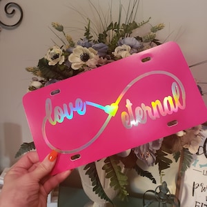 NKOTB Love Eternal License Plate, Love Eternal, Donnie Wahlberg, New Kids on the Block, Blockhead Gift