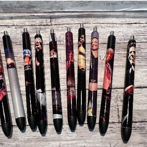 NKOTB Pens, New Kids on The Block Guys Pens, Vinyl Wrapped  Epoxy Free New Kids Pens, Danny, Donnie, Joey, Jon Jordan, Blockheads