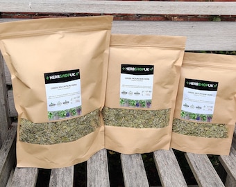 Greek Mountain Tea dried herb (Sideritis Scardica) Herbal tea Gojnik ziele FAST Postage