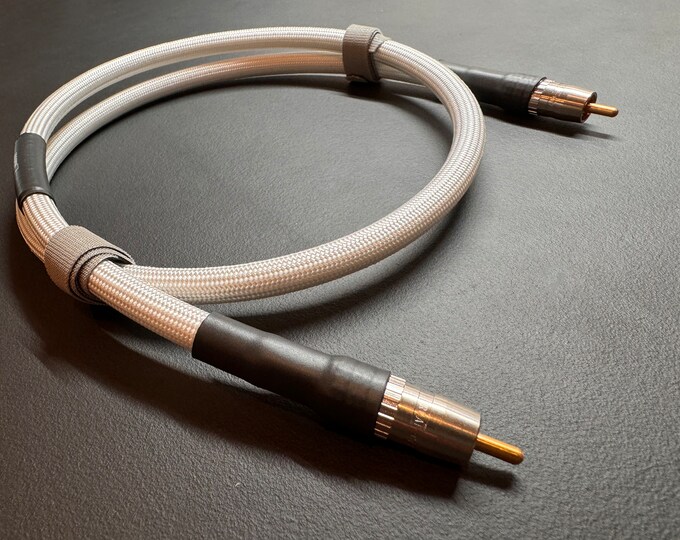 RCA Cable | Digital Coaxial SPDIF | Subwoofer | Canare Wire | Custom Lengths 3'-6' | Lv-61s