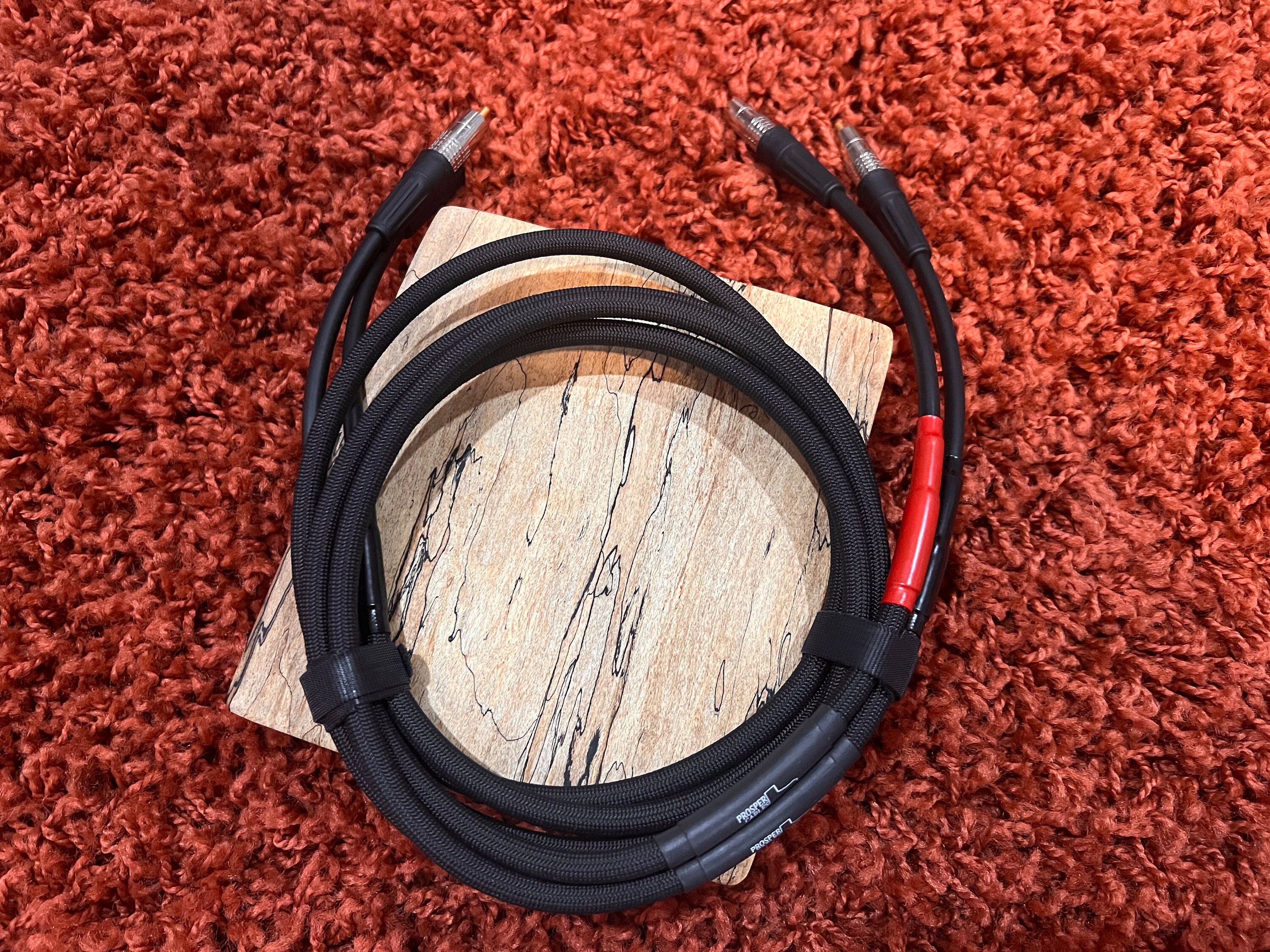 Audiophile RCA Cable Pair Canare LV61s LV77s Custom Lengths 3'6