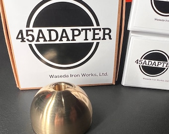 45 Record Adapter /high Quality Stainless Steel Made in Japan by 