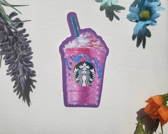 Unicorn Frappuccino sticker| girly sticker| vinyl sticker| die-cut sticker| tumbler sticker| laptop sticker| planner sticker| cute sticker