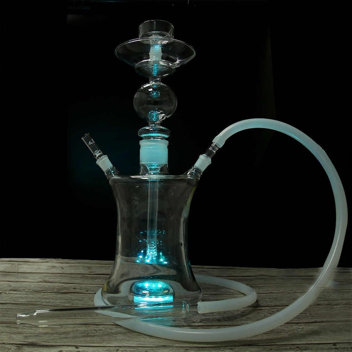 Al Fakher Glass Hookah with LED Light Etsy