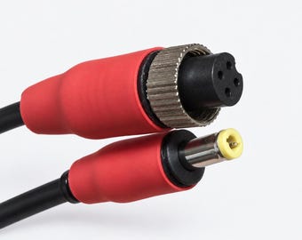 Cavo adattatore HYDROS Kraken 24V Force Port, da GX12-4 a connettore cilindrico femmina da 5,5 x 2,1 mm, 72 pollici