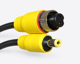 Cavo HYDROS da 12V per porta di azionamento, 72 pollici, da GX12-2 a connettore cilindrico femmina da 5,5 x 2,1 mm per Kraken X2 X4 XD