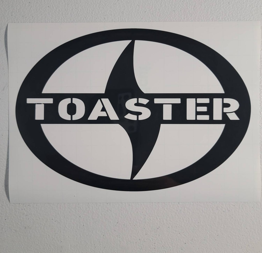 Scion Xb Toaster Window Decal Sticker Etsy