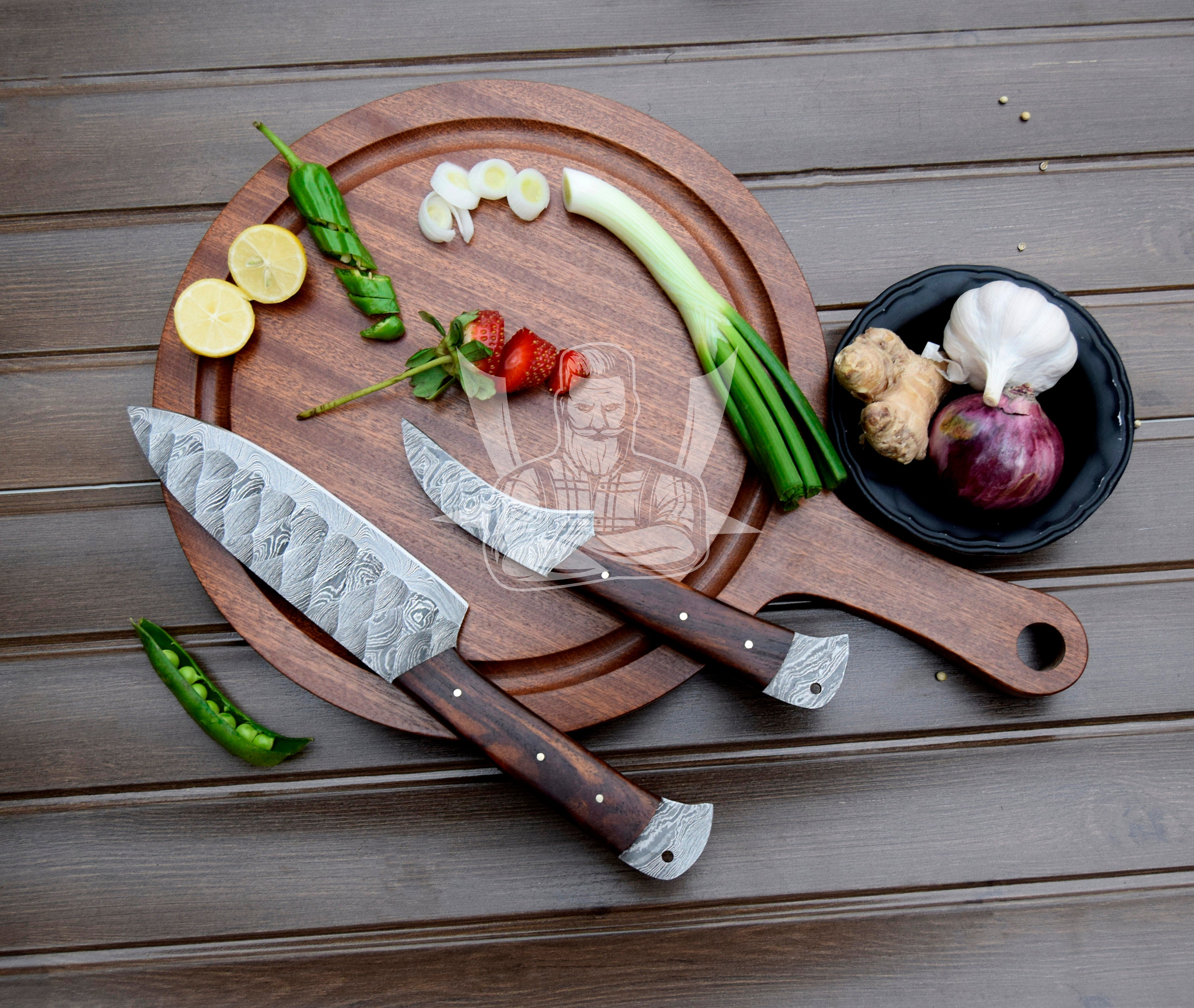 Damascus Steel Chef Knife Set Sharp Meat Cleaver Boning Santoku Utility  Vegetable Knife High End Exquisite Gift Set Knife G10 Handle Kitchen From  Friend1205, $16.09