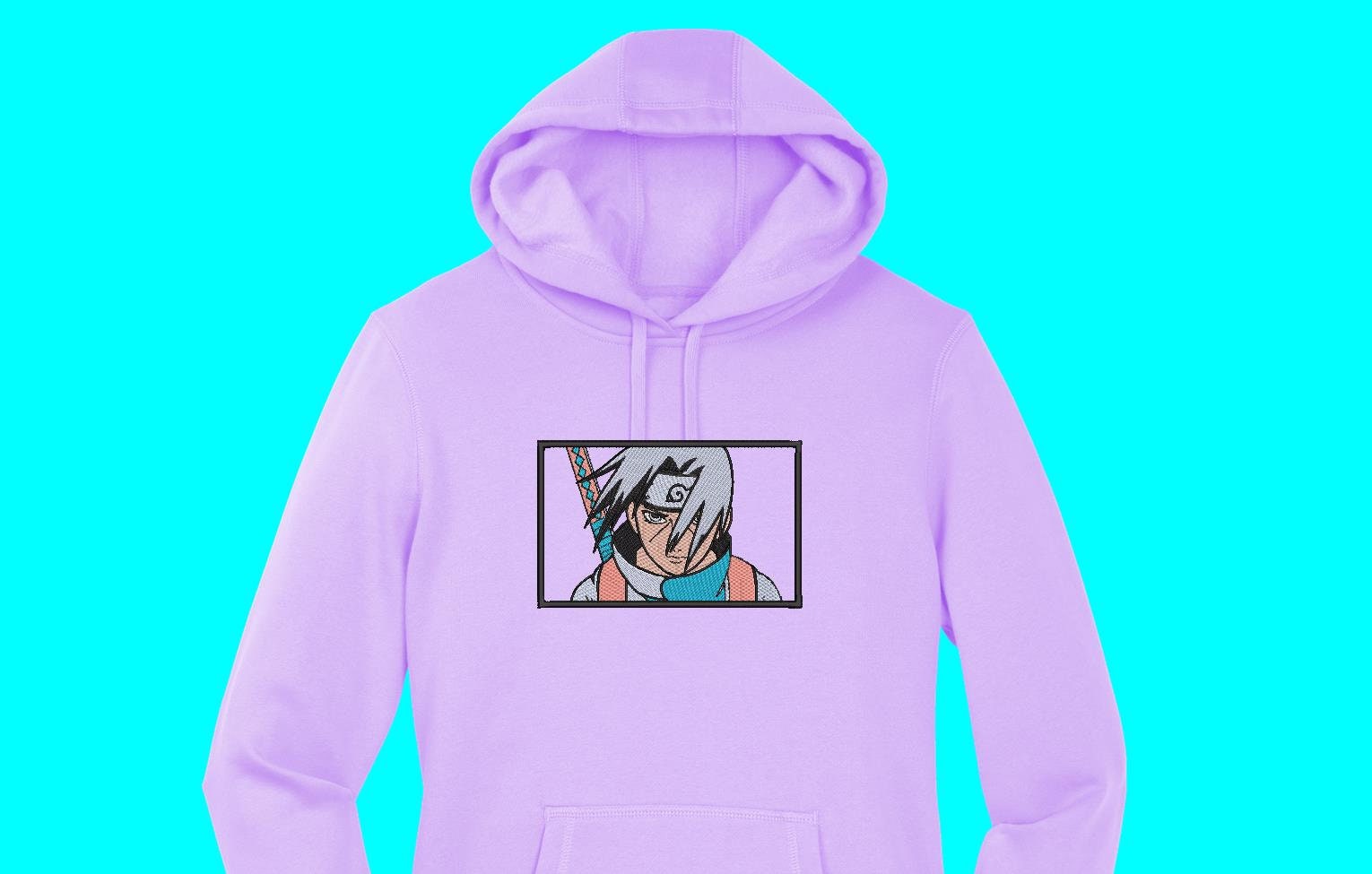 anime embroidery shirt