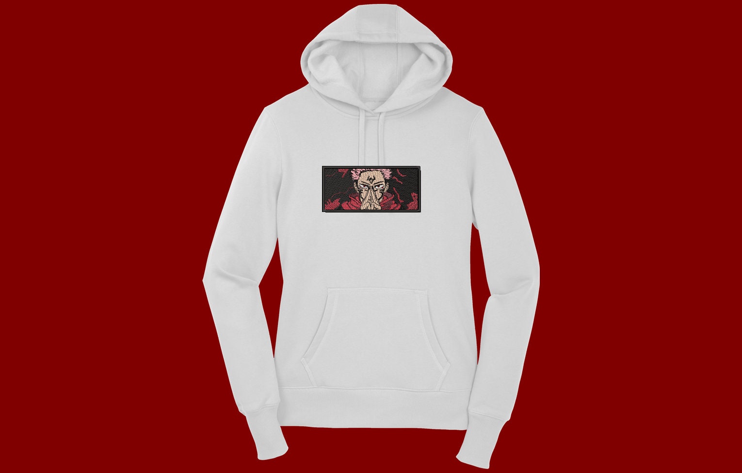 anime embroidery shirt