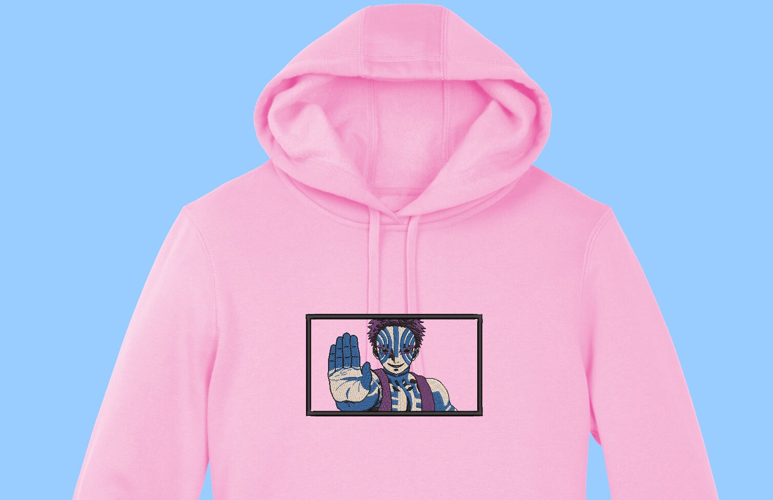 anime embroidery shirt