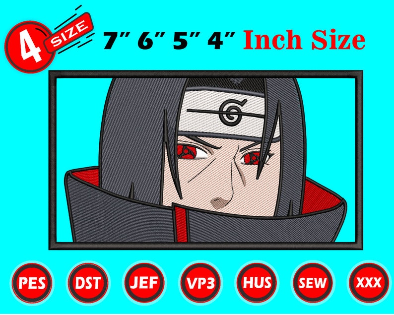 Anime inspired embroidery designs machine embroidery designs  etsy Anime inspired embroidery designs machine embroidery designs  etsy