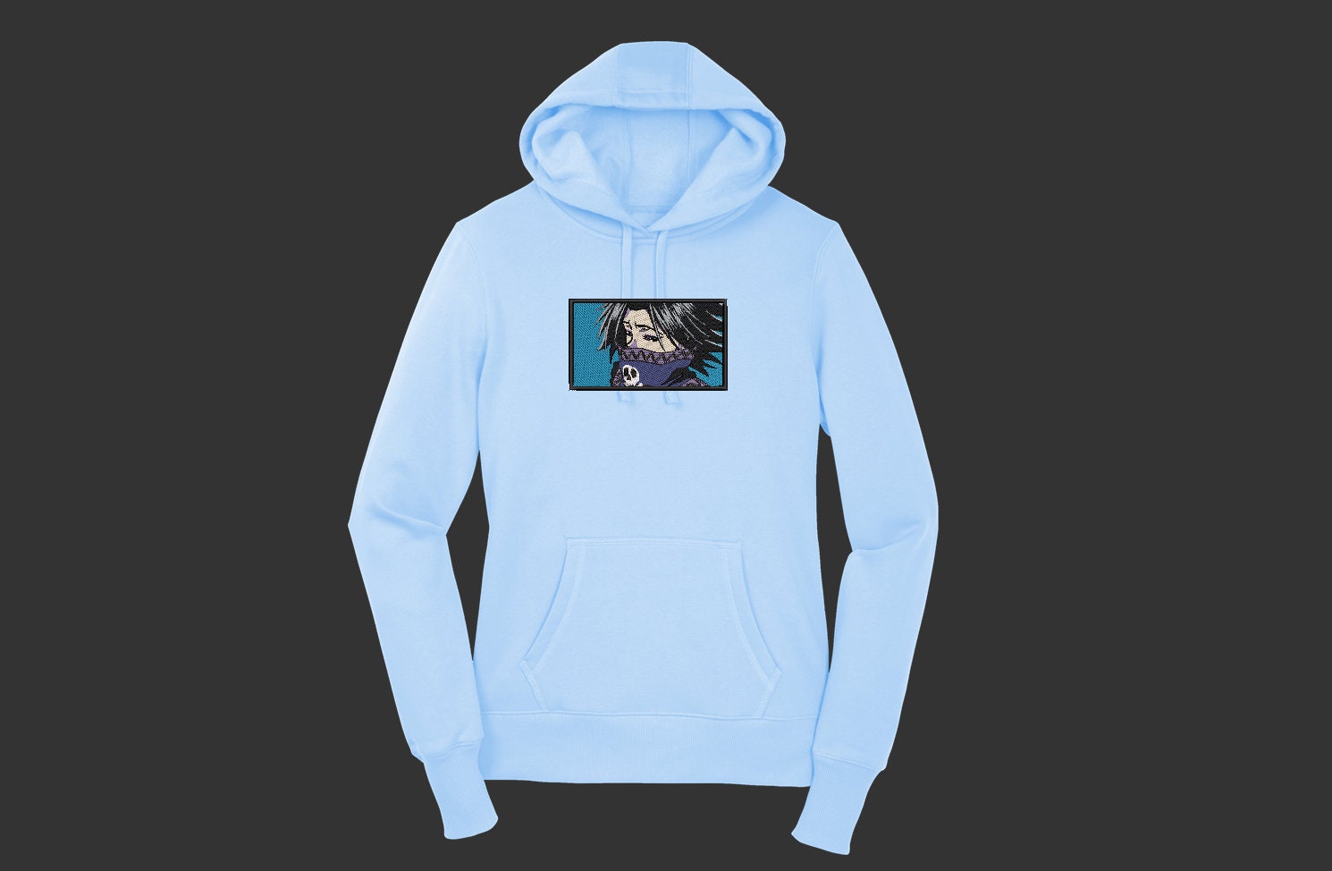 anime embroidery shirt