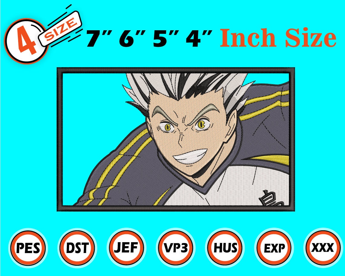 Anime Inspired Embroidery Designs Machine Embroidery Designs  Etsy