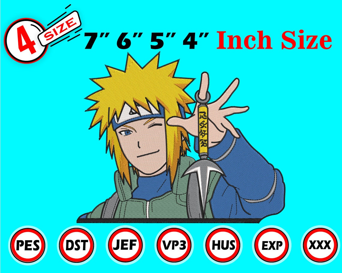 anime embroidery shirt