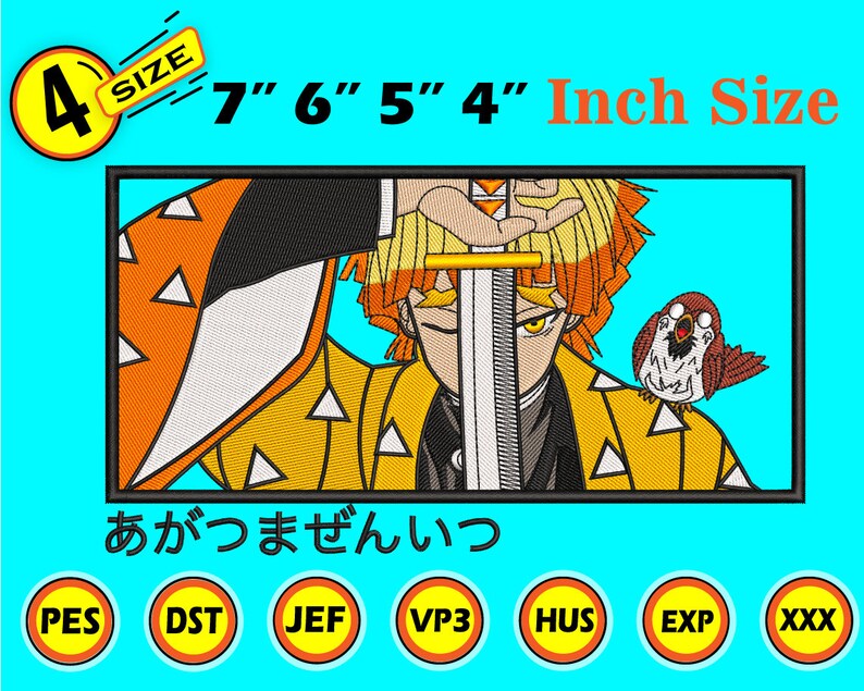 Anime inspired embroidery designs machine embroidery designs  etsy Anime inspired embroidery designs machine embroidery designs  etsy