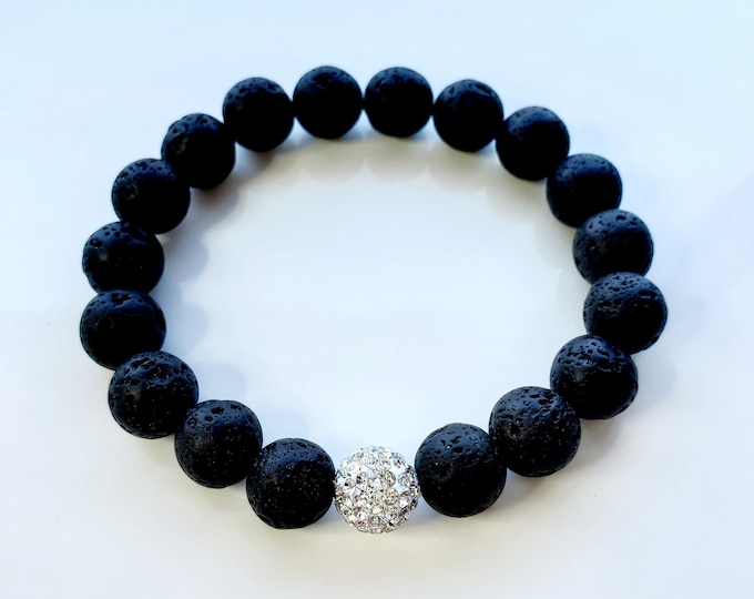 Essential oil Lava bead bracelet