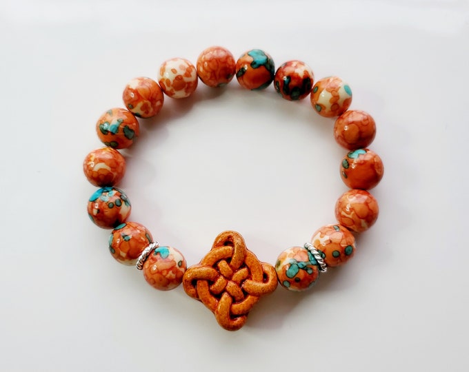 Celtic knot bracelet